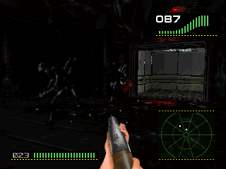 Alien Trilogy screenshot 4 for Sega Saturn